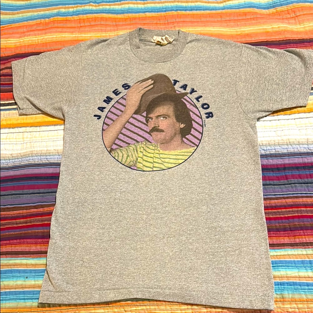 VINTAGE 1983 James Taylor tour tee